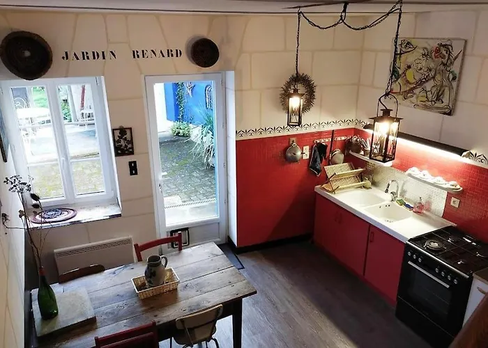 Le Jardin Renard-clos Sur Loir In The Loir&loire Valleys Hébergement de vacances *